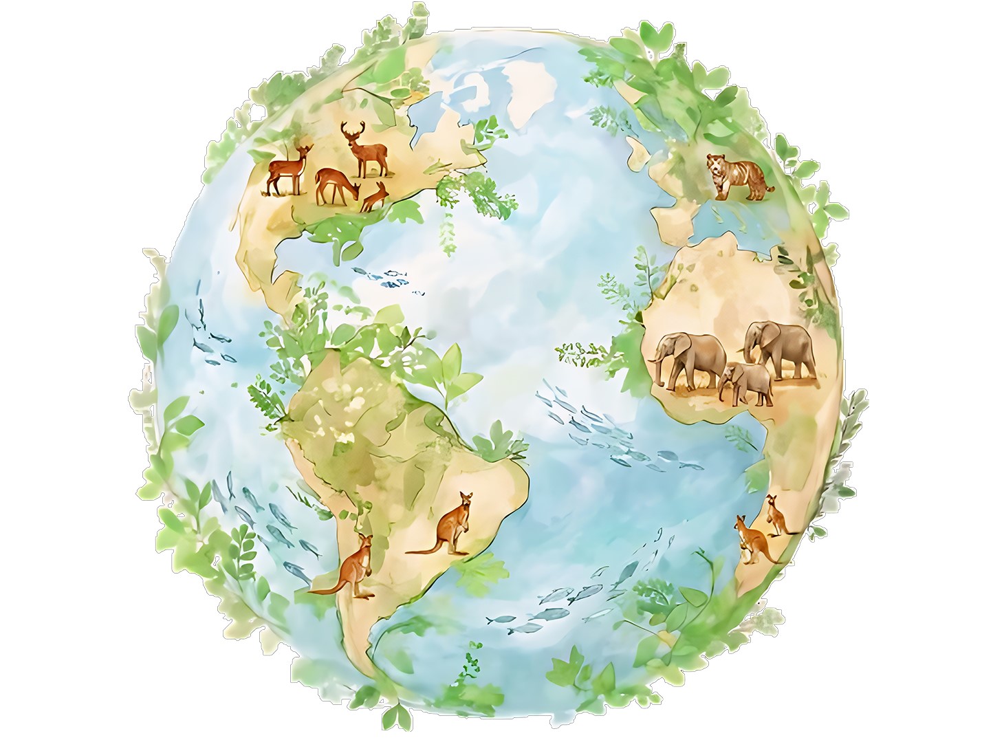 Earth with Animals